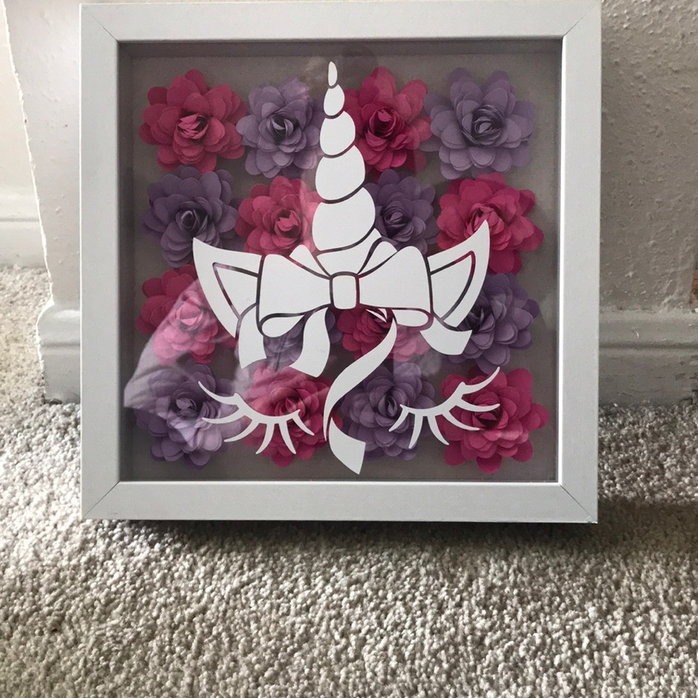 Handmade shadow box